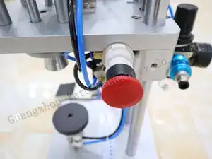Perfume máquina prensadora para Collar de botella de Perfume máquina de prensado máquina de Perfume máquina de tapado Crimpper de Metal de aluminio cubre