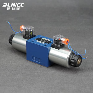 Vanne de commande électro-hydraulique, vérins 12 Vcc, électrovanne hydraulique 24 volts, vanne de commande directionnelle hydraulique Rexroth - Product Image 3