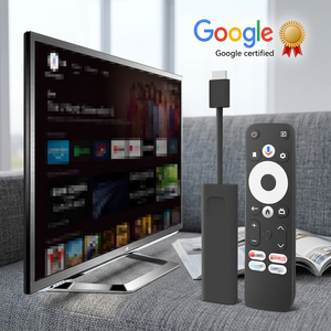 ระบบ ATV GD1 Google Certified TV Stick 4K GD1 Google TV Android 14 พร้อมรีโมทคอนโทรลเสียง BT Hey Google Streaming TV Stick - Product Image 1