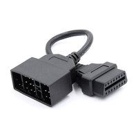 Cable OBD2 de Alta Venta, Cable de Conexión OBD 2 de 22 Pines para TOYOTA, Cable OBD1 a OBD2 de 16 Pines para Autos Antiguos