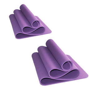 Colchonetas de <span class=keywords><strong>Yoga</strong></span> Tpe, esterilla de <span class=keywords><strong>Yoga</strong></span> de viaje, peso ligero, tamaño estándar, esterilla de Unisex <span class=keywords><strong>Yoga</strong></span>, diseño Simple, estilo Popular, Pilates, reformador, gimnasio - Product Image 6