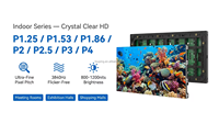 55 inç Dar Çerçeveli 0,88 mm IPS LCD Video Duvar Paneli 500cd/m Parlaklık Mini-LED Arka Aydınlatma SRGB %95 60Hz Vesa/Yer Standı