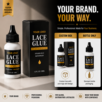 Colle professionnelle OEM à forte tenue pour perruques en dentelle, adhésif imperméable pour perruques en dentelle et systèmes capillaires