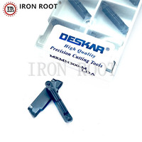 Insertos de ranurado de carburo DESKAR MRMN200-M MRMN300-M MRMN400-M LDA para máquinas herramienta CNC, compatibles con portaherramientas MGEHR