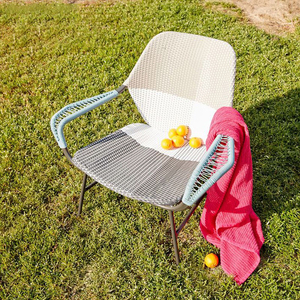 Mobilier d'extérieur de style nordique chaise en <span class=keywords><strong>rotin</strong></span> chaise de table de balcon simple <span class=keywords><strong>petit</strong></span> canapé cour jardin <span class=keywords><strong>fauteuil</strong></span> de loisirs - Product Image 4