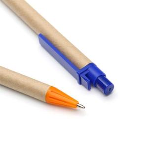 Stylo à bille en papier recyclé Stylo en papier kraft écologique pour la promotion - Product Image 2