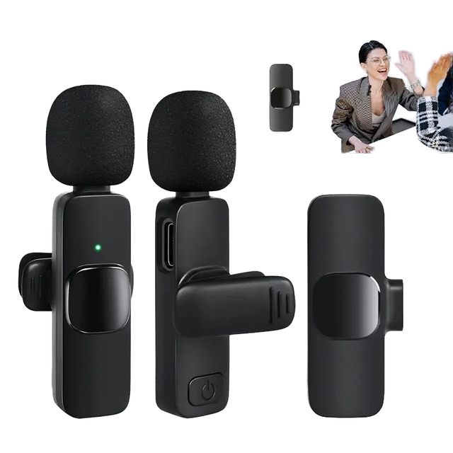 Portable Cardioid Lavalier Microphone Mini Plastic iPhone Android Audio/Video Recording Mic Desktop Live K9 Smart Phones
