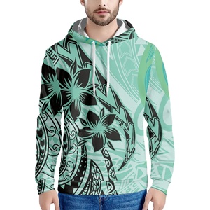 Nuove Felpe con Cappuccio con Motivo Tropicale <span class=keywords><strong>Verde</strong></span> per <span class=keywords><strong>Uomo</strong></span>, Felpe Sportive Leggere e Traspiranti, Pullover Casual Stile Hawaiano - Product Image 2