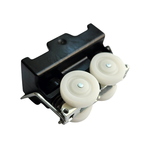 Poulie de <span class=keywords><strong>porte</strong></span> <span class=keywords><strong>pliante</strong></span> en métal pour armoire et armoire <span class=keywords><strong>porte</strong></span> coulissante accessoires suspendus - Product Image 5