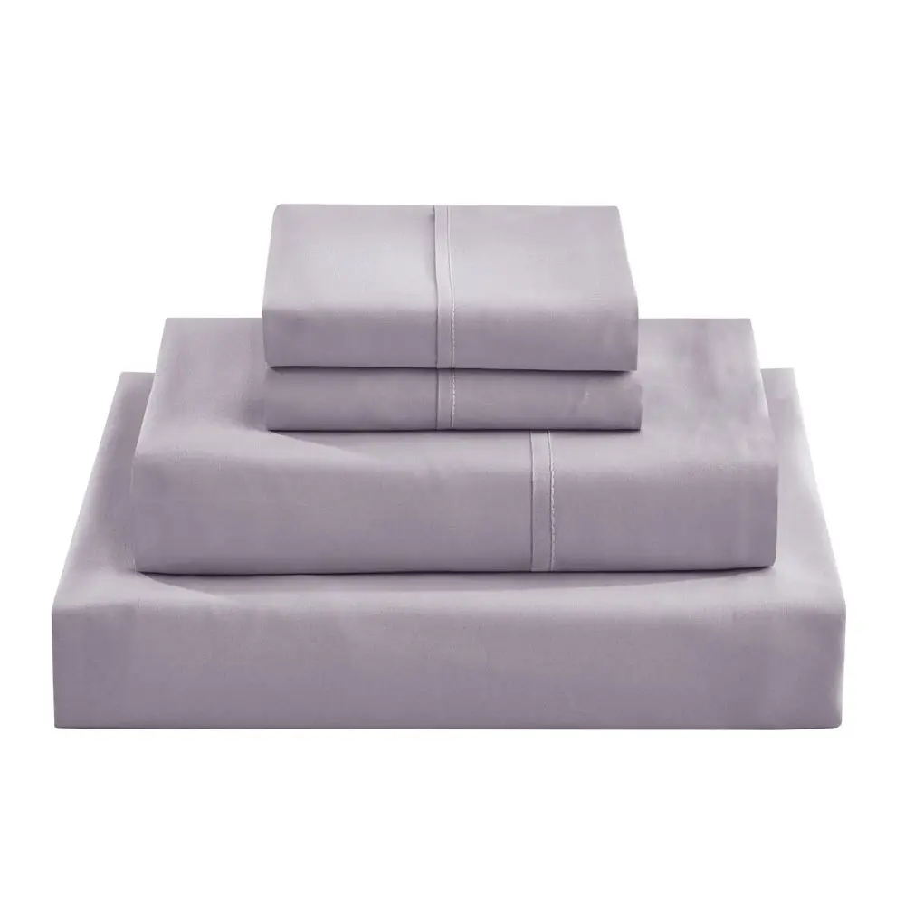 Hotel Bed Linen Bedsheet Set Microfiber Fabric linens 4pcs Per Set 90gsm Bedsheets Bedding Set