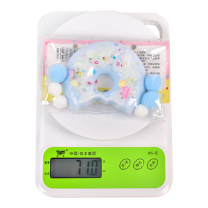 QYS 8cm TPR Donut Squishy Soft Slow Rebound Food Squeeze Stress Relief <b>Toy</b> Carded Packaging <b>for</b> Girls Teens & <b>Adults</b> - Product Image 3