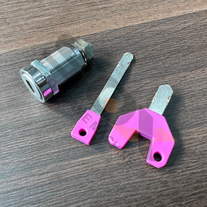 Serrure à came à cylindre rond <span class=keywords><strong>tubulaire</strong></span> en alliage de zinc et acier inoxydable durable Super poussoir pour distributeurs automatiques Langue espagnole - Product Image 4