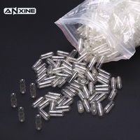 Capsules végétales vides transparentes HPMC en gros, 00, 100 000 pièces, capsules végétariennes et véganes de qualité usine