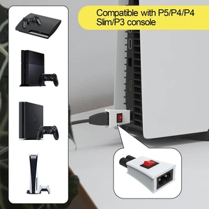 Adaptateur de bouton d'alimentation marche/arrêt pour console PS4 PS5 PS3 <span class=keywords><strong>Xbox</strong></span> Series <span class=keywords><strong>X</strong></span> - Product Image 6