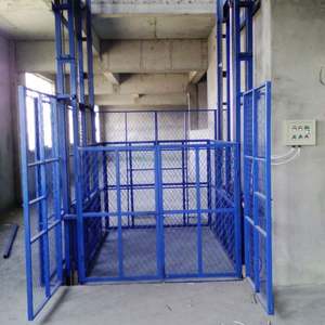 คลังสินค้าไฟฟ้า 10 ตันลิฟท์บรรทุกสินค้าติดผนังราคาถูกลิฟท์บรรทุกสินค้าลิฟท์ขนส่งสินค้า - Product Image 5
