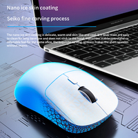Mouse Nirkabel Isi Ulang Berkualitas Tinggi Mendukung Bluetooth/2.4G Mouse Gaming Presisi Tinggi Senyap untuk iPad Komputer
