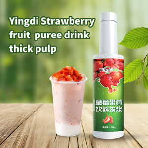 شراب وشراب فراولة من Yingdi مع تركيز اللب لمخزن شاي الفقاعات - Product Image 3