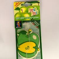 Désodorisant de voiture parfumé aux fruits, pendentif décoratif, ornement suspendu, feuille de parfum solide en papier coton, longue durée