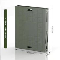 Lit de camping portable simple à double pliage, lit pliant portable, lit pliant d'urgence pour une personne