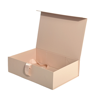 Manufacture Custom Design Geschenkbox Luxury Folding Box <b>Magnetic</b> Gift Box Packaging With Ribbon - Product Image 2