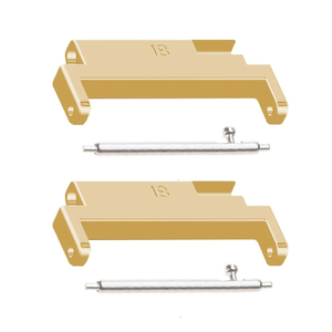 Adattatori per Cinturini Orologio Win-Win in Metallo Nero da 18mm a 22mm a Sgancio Rapido, Compatibili con Orologi - Product Image 4