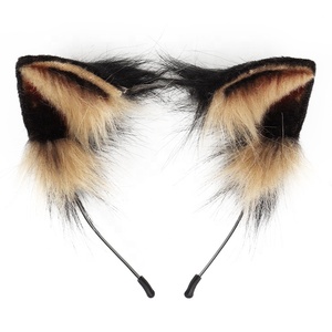 निर्माता प्रत्यक्ष बिक्री बिल्ली और कुत्ते कान हेडबैंड नकली फर-प्रीमियम बिल्ली और कुत्ते कान सहायक उपकरण - Product Image 3