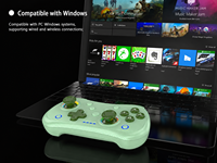 Manette de jeu portable mini sans fil RGB Turbo pour Nintendo Switch PC Android IOS Gamepad