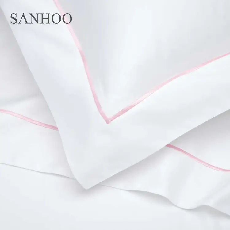 SANHOO-sábana bajera de algodón 100 egipcio, ropa de cama de lujo, 800 hilos