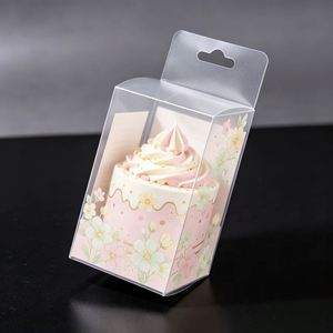 <b>Bear</b> Theme Eco-Friendly Transparent Folding Box Custom Printed Gift Packaging Case for Kids Toy Candy Storage Rectangle Plastic - Product Image 4