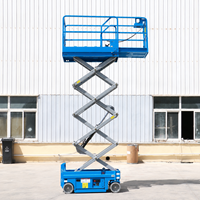 Plateforme de travail aérienne portable à mât vertical autopropulsée pour une personne, alimentée par batterie, tendance 2026