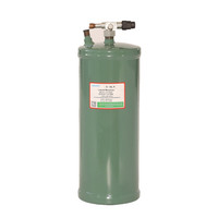 Réservoir de réfrigérant universel horizontal de bonne qualité pour liquides réfrigérants R134a R404A, avec valve simple en métal, pour échange thermique de réfrigération