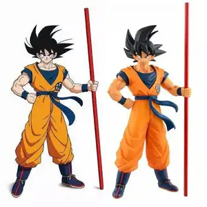 뜨거운 판매 제품 사용자 정의 OME PU 비닐 장난감 pvc 플라스틱 dbz 그림 장난감 어린이 songoku 애니메이션 액션 피규어