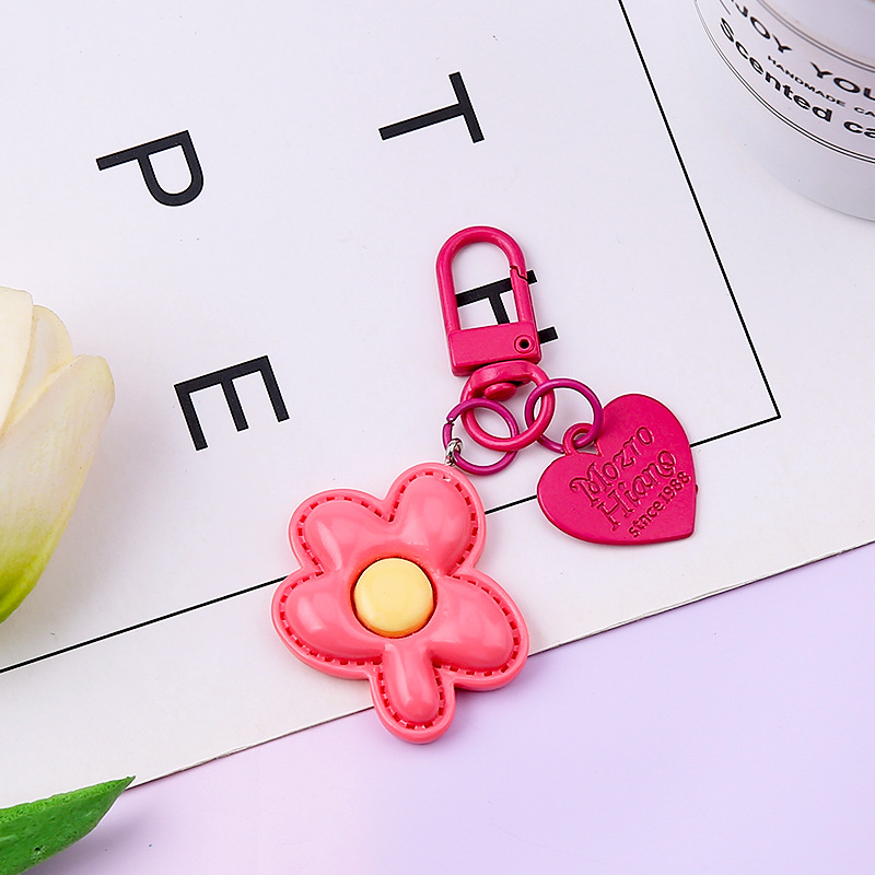 blue flower hanging charm