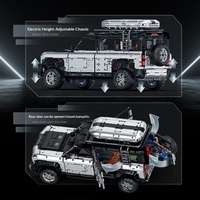 Guli 10620 Guard 110SUV1:8 Vehículo de Bloques de Construcción para Adultos, Modelo de Juguete para Armar, Regalo