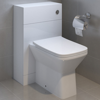 WC personnalisé, toilette occidentale, commode carrée, cuvette sans rebord, toilette à chasse d'eau, toilette murale, ensemble de toilettes