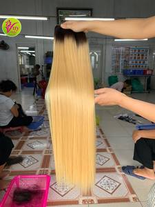Cabello Virgen Rubio Ondulado Vietnamita, Cabello Humano Ondulado de 18-22 Pulgadas con Cierre de Encaje HD 5x5, Venta al Por Mayor - Product Image 6