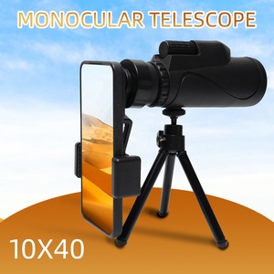 Telescopio profesional para exteriores 10X40 HD de gran aumento, monocular portátil personalizable, lente de objetivo grande para viajes - Product Image 4