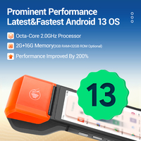 Terminal Punto de Venta H10 Android 13 de 8 Núcleos para Lotería, Sistema de Punto de Venta con Software y Hardware