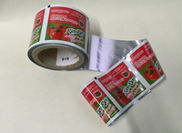 Sachets ketchup sauce Chili, pièces, imprimé personnalisé, sachets d'emballage, fabrication professionnelle