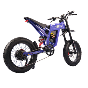 Bicicleta Eléctrica de Montaña de Alta Potencia con Motor Central sin Escobillas, Batería de Litio de 1800 Wh, 5 Velocidades, Doble Suspensión, Largo Alcance, Pantalla LCD de Aluminio - Product Image 3