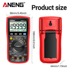 Multimètre numérique à plage automatique ANENG AN870, 19999 points, véritable valeur efficace, haute précision, AC/DC, testeur de transistor NCV pour la réparation de té<span class=keywords><strong>l</strong></span>éphones mobiles - Product Image 2