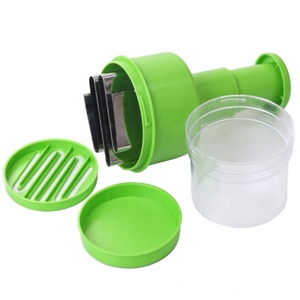 Râpe à légumes en plastique, pour ail, gingembre, oignon, aliments et légumes, hachoir, avec conteneur - Product Image 6