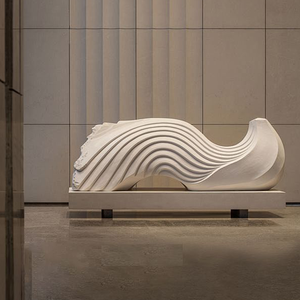 Tùy Chỉnh Tay Mô Hình Nghệ Thuật Trừu Tượng Nhà Khách Sạn Biệt Thự Trang Trí Handmade Thủ Công Thanh Lịch Trang Trí Điêu Khắc Sợi Thủy Tinh Nghệ Thuật - Product Image 2