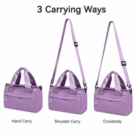 Bolso Bandolera de Nailon Impermeable con Logotipo Personalizado, Bolso de Mano Pequeño para Mujer, Venta al por Mayor, Bolso Mensajero Ligero para Viajes de Negocios, Regalo Promocional