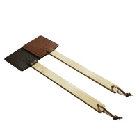 Raquette à mouches flexible en maille d'été, motif carré fait main, à long manche, en cuir, pour usage domestique et extérieur (jardin)