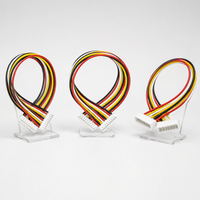 Kabel Wire to Board dengan Bodi Receptacle Enam Posisi dan Kabel Tiga Warna untuk Pekerjaan Retrofit Mainboard Printer 3D