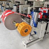 Máquina troqueladora de hoja de cinta transportadora de cilindro de aire de alta precisión con lámina de papel de plástico de película PET PP de burbujas de
