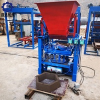 Machine de fabrication de briques en ciment sans cuisson avec pression hydraulique, PLC et moteur - Ligne de production électrique respectueuse de l'environnement