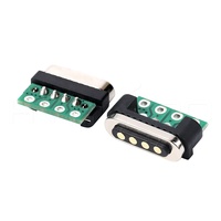 Haute qualité 2pin 3pin 4pin 5pin 6pin série PCB DC connecteur à broches Pogo magnétique