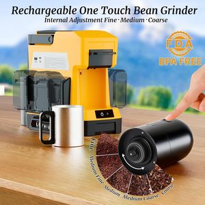 Cafetière sans fil compatible avec les batteries Dewalt 20V MAX, dotée de 3 options de préparation et d'un moulin à café intégré - Product Image 2